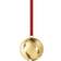 Georg Jensen 2025 Julekugle Ø 5 cm Messing Belagt 18 kt Juletræspynt