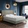 Dunelm Alara Pleated Velvet Bed Frame 152x211cm