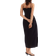 H&M Smocked Bodice Strappy Dress - Black