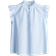 H&M Linen Blend Blouse - Light Blue