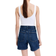 H&M High Waisted Denim Shorts - Denim Blue