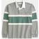 Hollister Boxy Heavyweight Rugby Polo - Sage/Green