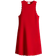 H&M Scalloped Mini Dress - Red