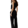 H&M Straight Drawstring Trousers - Black
