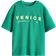 H&M Boys Green Loose-Fit Printed T-shirt - Green