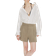H&M Linen-Blend Shorts - Khaki Green
