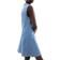 H&M Sleeveless Shirt Dress - Denim Blue