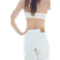H&M High Waisted Denim Shorts - White