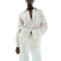H&M Oversized Linen Shirt - Light Beige/Striped