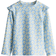 H&M Swim Shirt with Flounces - Light Blue/Daisies (1265474002)