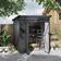 OutSunny Plastic Garden Shed 6 x 6ft with Windows and Air Vents (Building Area )