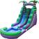 HeroKiddo Tropical Commercial Grade Inflatable Water Slide with Attached Pool & Air Blower