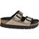 Birkenstock Arizona PAP Flex Platform Birko-Flor Patent - Electric Metallic Taupe