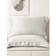 Shein 1pc Satin Solid Color Pillowcase With Envelope Closure Design, Bedroom Bedding Pillow Case White (74x48cm)