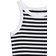 H&M Ribbed Cotton Tank Top - Weiß/Gestreift (1277134003)