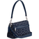 Coach Soft Tabby Shoulder Bag In Signature Denim - Silver/Deep Blue Multi