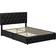Yaheetech Upholstered Bed Frame with Drawer Storage Double 4'6 141 x197cm