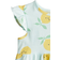 H&M Patterned Cotton Dress - Light Turquoise/Lemons (1265912012)