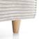 Abakus Direct Jumbo Corner White Sofa 212cm