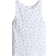 H&M Ribbed Cotton Tank Top - White/Floral (1277134006)