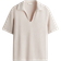 H&M Collared Knitted Top - Light Beige