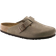 Birkenstock Boston Soft Footbed Suede Leather - Taupe