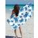 Shein Mandala Pattern Beach 1pc Bath Towel White, Blue (140x70cm)