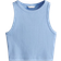H&M Cropped Vest Top - Light Blue