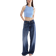 H&M Cropped Vest Top - Light Blue