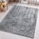 Aspire Homeware Fluffy Shaggy Grey 50x80cm