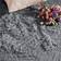 Aspire Homeware Fluffy Shaggy Grey 50x80cm