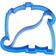 Shein 1pc Cartoon Dinosaur Shaped Simple PS Utstickare 11.5 cm