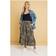 Yours Leopard Print Midaxi Culottes - Brown