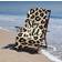 Shein Oversized Microfiber Beach - Stay Wild Leopard Print Bath Towel Brown, Black (160x80cm)