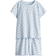 H&M Pyjamas i Bomull - Ljusblå/Blommig (1129260024)
