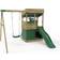 Rebo Wooden Lookout Tower Playhouse with Slide & Swing Yellowstone