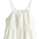 H&M Jacquard Weave Tiered Dress - Natural White (1225402002)