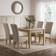 Dunelm Olney Compact 4 Seater Rectangular Oak Dining Table 90x120cm 5pcs