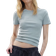 H&M Ribbed T-shirt - Turquoise