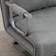 Homcom Fabric Convertible 2 Seater Bed w/ 2 Pillows, Light Grey Sofa 111cm 2 Seater