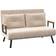 Homcom Click Clack 2 Bed Settee Sofa 102cm 2 Seater