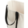 H&M Cotton Canvas Beach Bag - Cream/Black