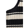 H&M Rib-Knit Dress - Black/Striped