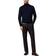 Hackett London Merino Wool & Silk Blend Zip-Through Jumper - Midnight Blue
