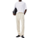 H&M Regular Fit Linen Blend Trousers - Cream