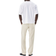 H&M Regular Fit Linen Blend Trousers - Cream