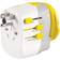 Go Travel Worldwide Adaptor UK with 2 USB-A Ports
