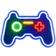 MECHARITE Controller LED Neon Skylt Blue Vägglampa
