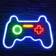 MECHARITE Controller LED Neon Skylt Blue Vägglampa