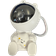 MECHARITE Mini Astronaut Stjerne Projektor Bordlampe 13cm